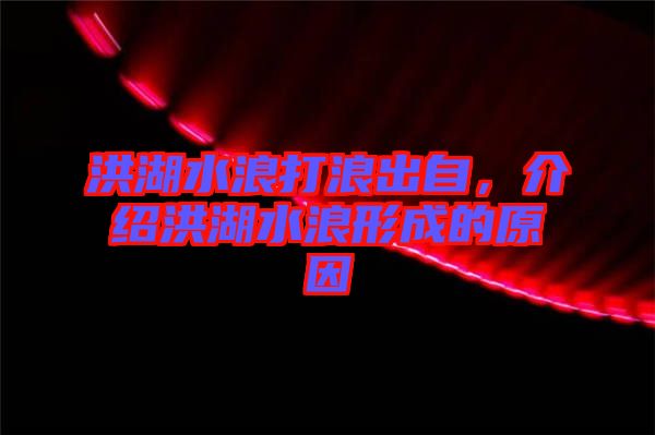 洪湖水浪打浪出自，介紹洪湖水浪形成的原因