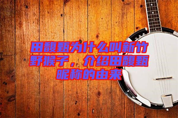田馥甄為什么叫新竹野猴子，介紹田馥甄昵稱的由來