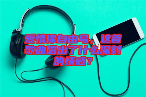愛情像自由鳥，這首歌曲唱出了什么深刻的情感？